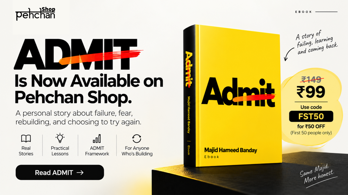 ADMIT Is Now Available on Pehchan Shop